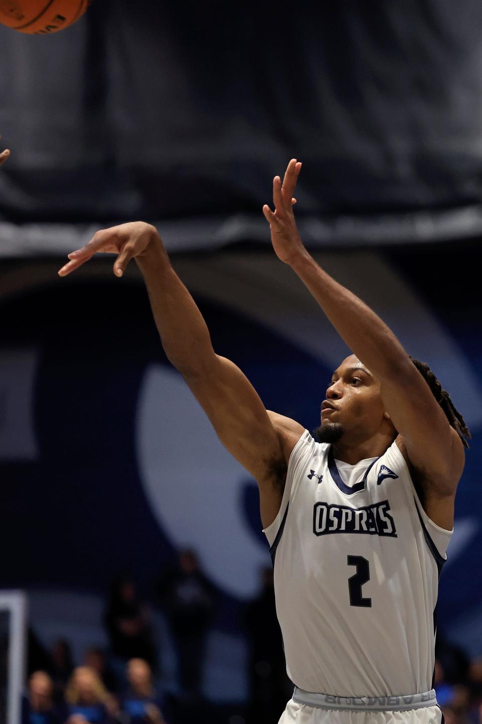 University of North Florida junior guard Chaz Lanier was second in the ASUN with 19.7 points per game and led in 3-point percentage at 44.1.