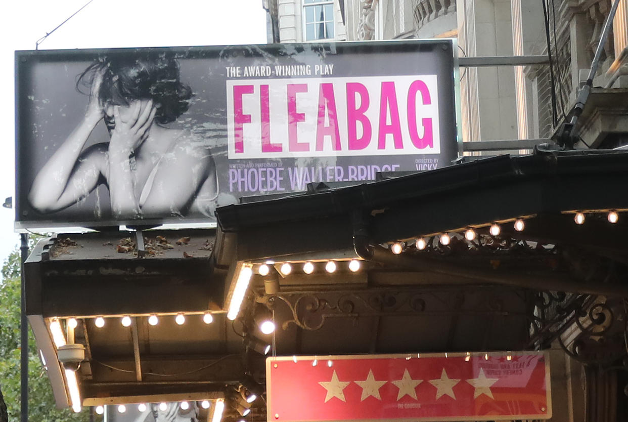 A general view of the Wyndham's Theatre, London, where Phoebe Waller-Bridge's comedic play, Fleabag, has been on the stage for a number of weeks before closing in September 14th. Picture dated: September Tuesday 10, 2019. Photo credit should read: Isabel Infantes / EMPICS Entertainment.