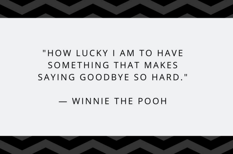 Winnie the Pooh quote 