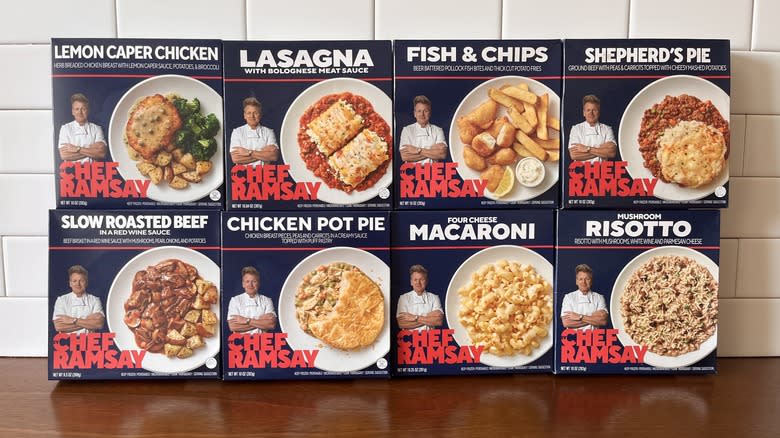 Gordon Ramsay frozen meals