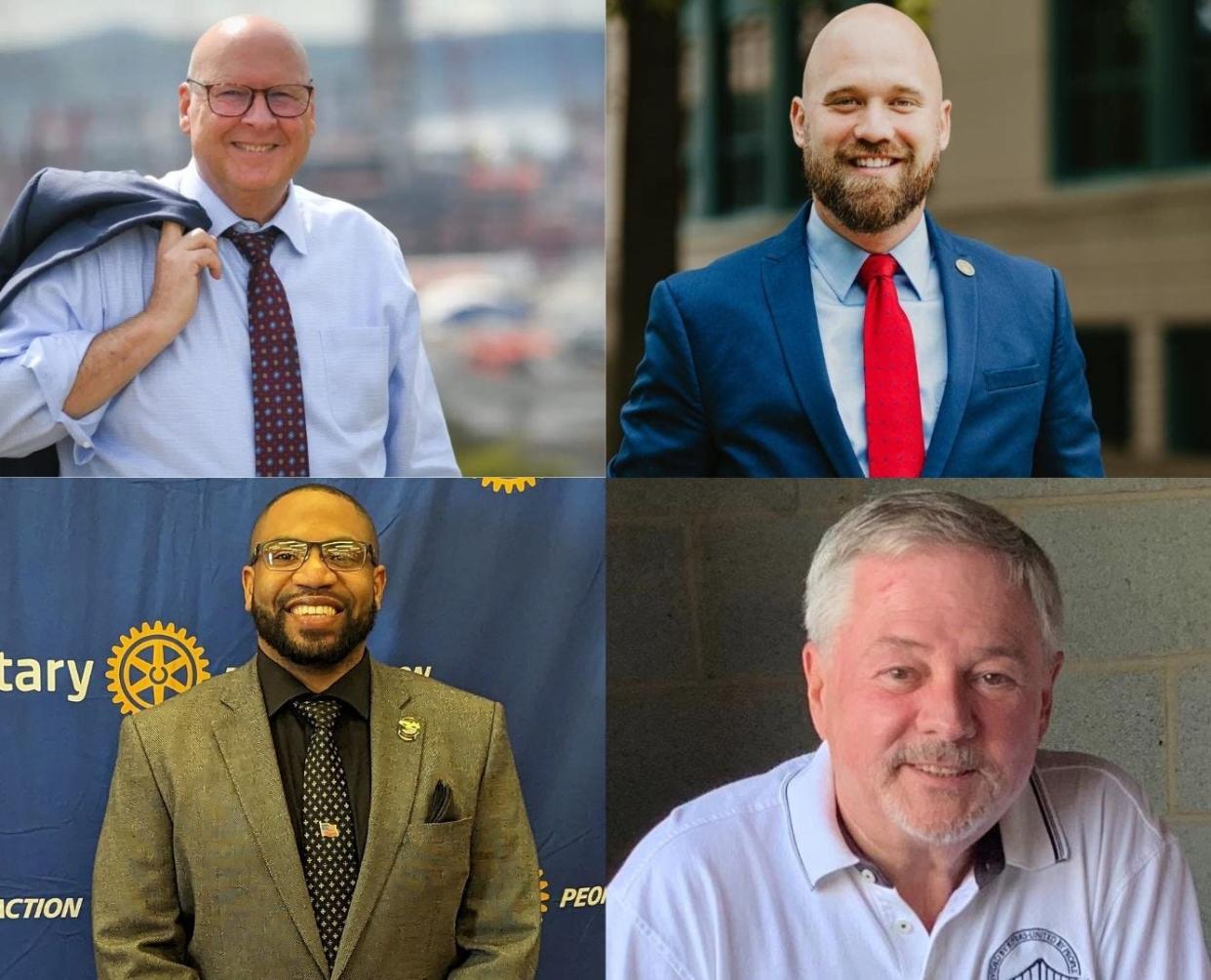 Four candidates are seeking Beaver County Board of Commissioners seats in the Nov. 7 municipal election.