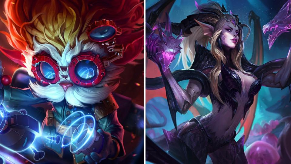 Heimerdinger's turrets and Zyra's plants may take time to set down, but once settled, it's going to be a nightmare for the enemy. (Photo: Riot Games)