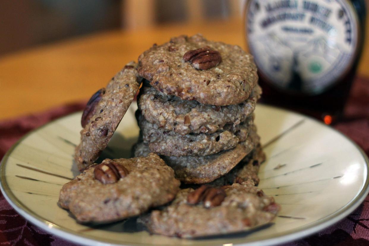 Maple pecan cookies from Debbie Peterson of Oceanport and Wendy Bright-Fallon of Island Heights.