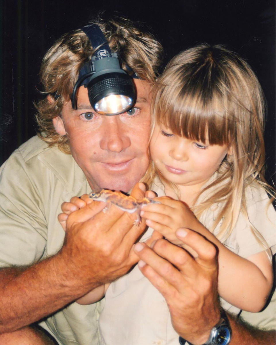 Bindi Irwin has left fans in tears with her birthday tribute to her dad Steve Irwin with many sharing how he left a lasting impression on them. Photo: Instagram/Bindi Irwin