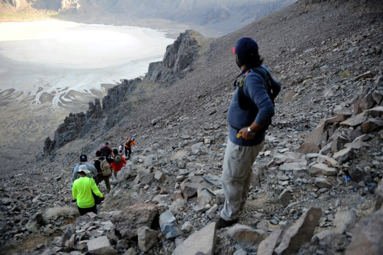 Saudi Arabia is promoting sites such as the little-known Al Wahbah crater in a bid to kickstart tourism