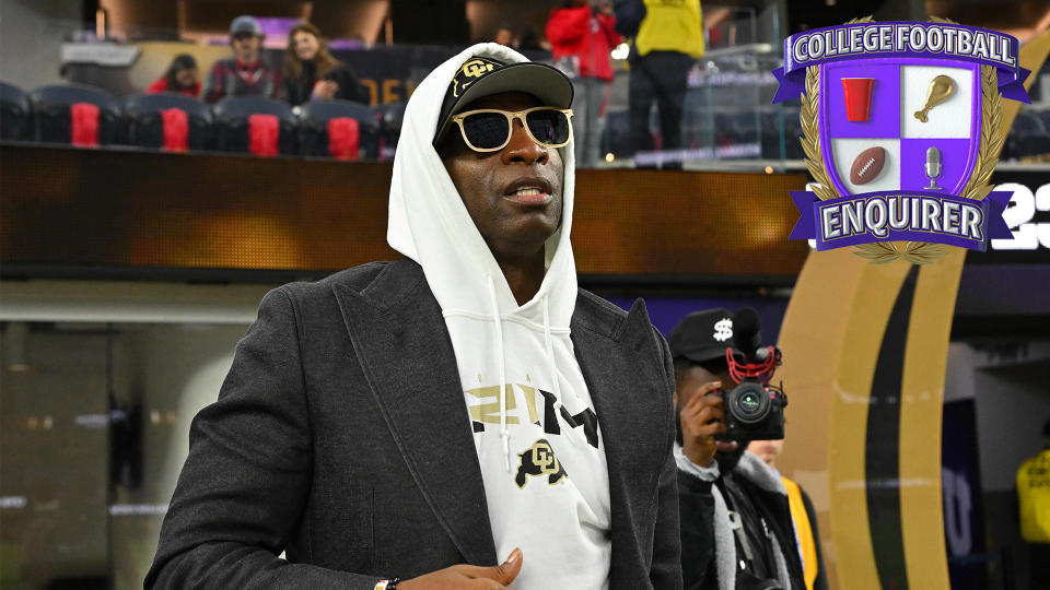 Colorado head coach Deion Sanders in attendance at the National Championship game
Jayne Kamin-Oncea-USA TODAY Sports
