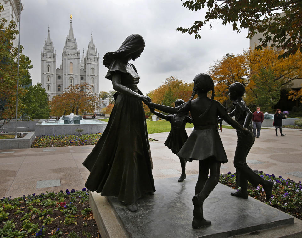 The Church of Jesus Christ of Latter-Day Saints is headquartered in Salt Lake City, Utah. (Photo: George Frey via Getty Images)