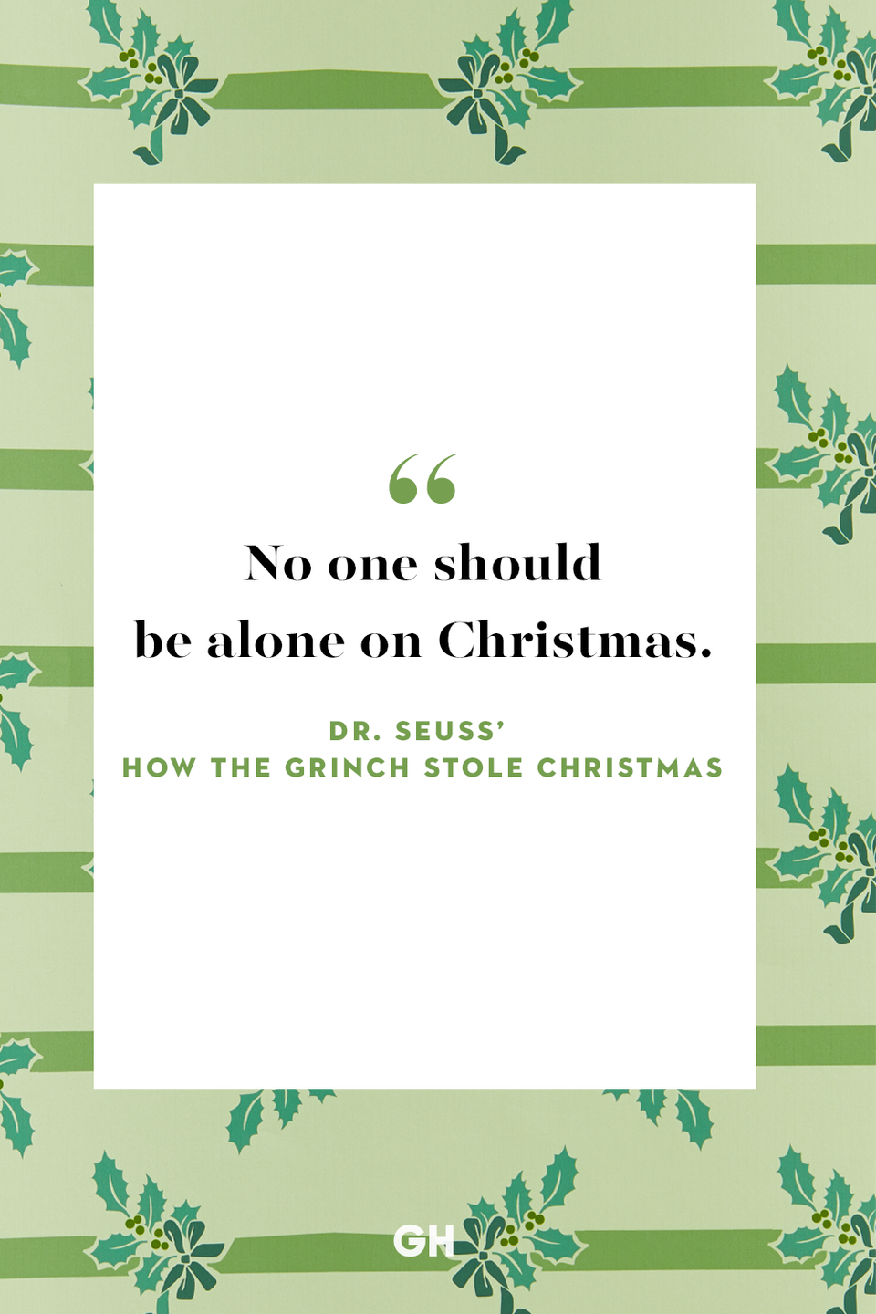 <p>No one should be alone on Christmas.</p>