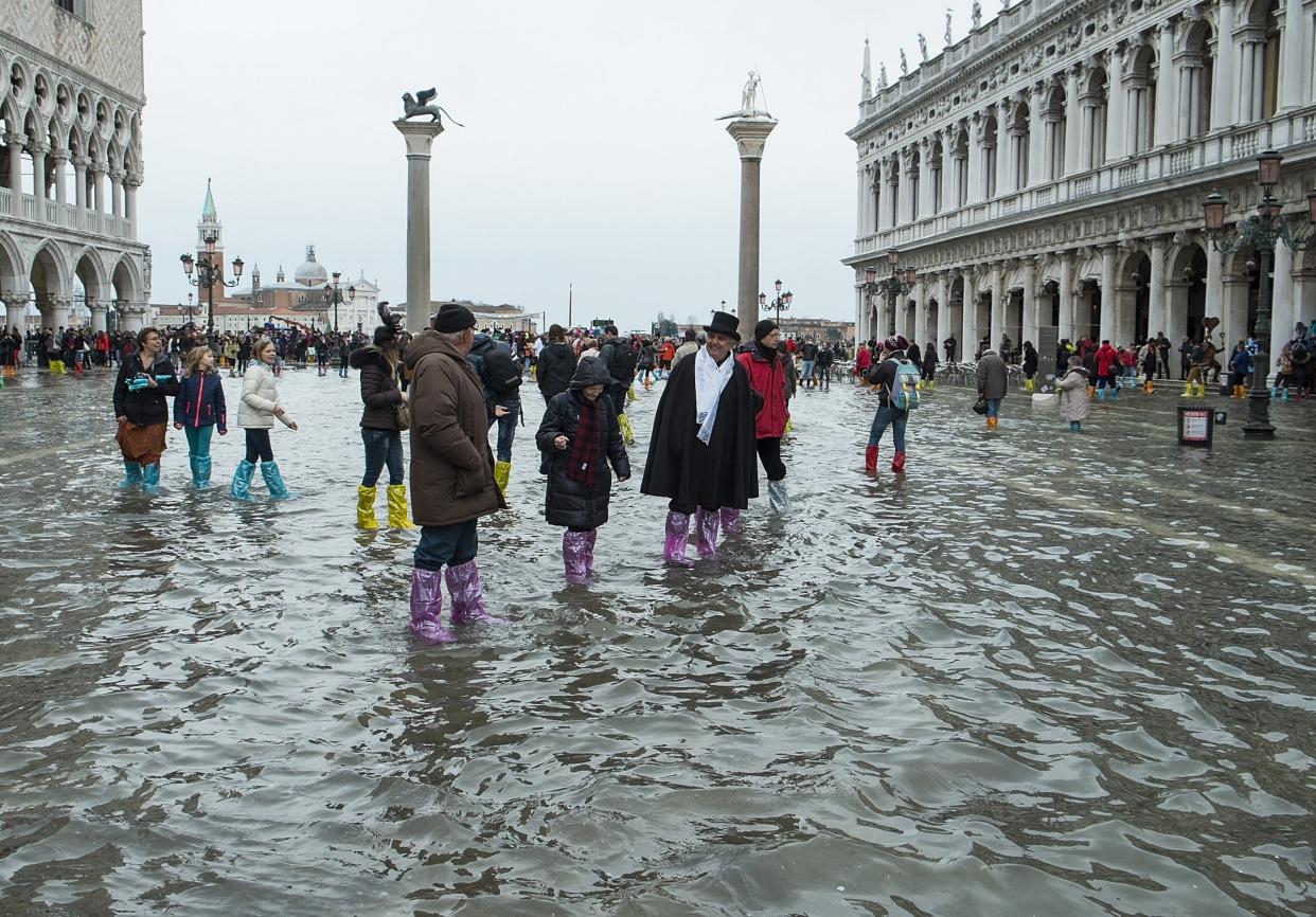 venice underwater