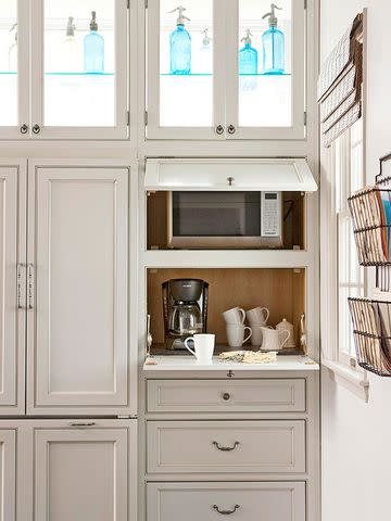 40 Kitchen Appliance Storage Ideas To Keep Your Kitchen Clutter Free