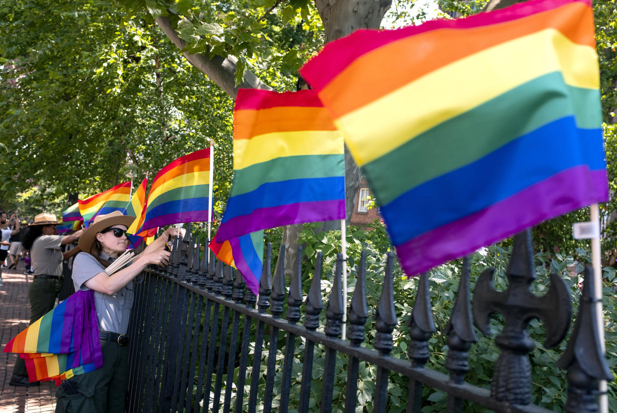 National LGBTQ rights groups are laser-focused on passing the Equality Act. But GLAAD is also trying to build support for passing an LGBTQ constitutional amendment and it's pissing off those groups. (Photo: ASSOCIATED PRESS)