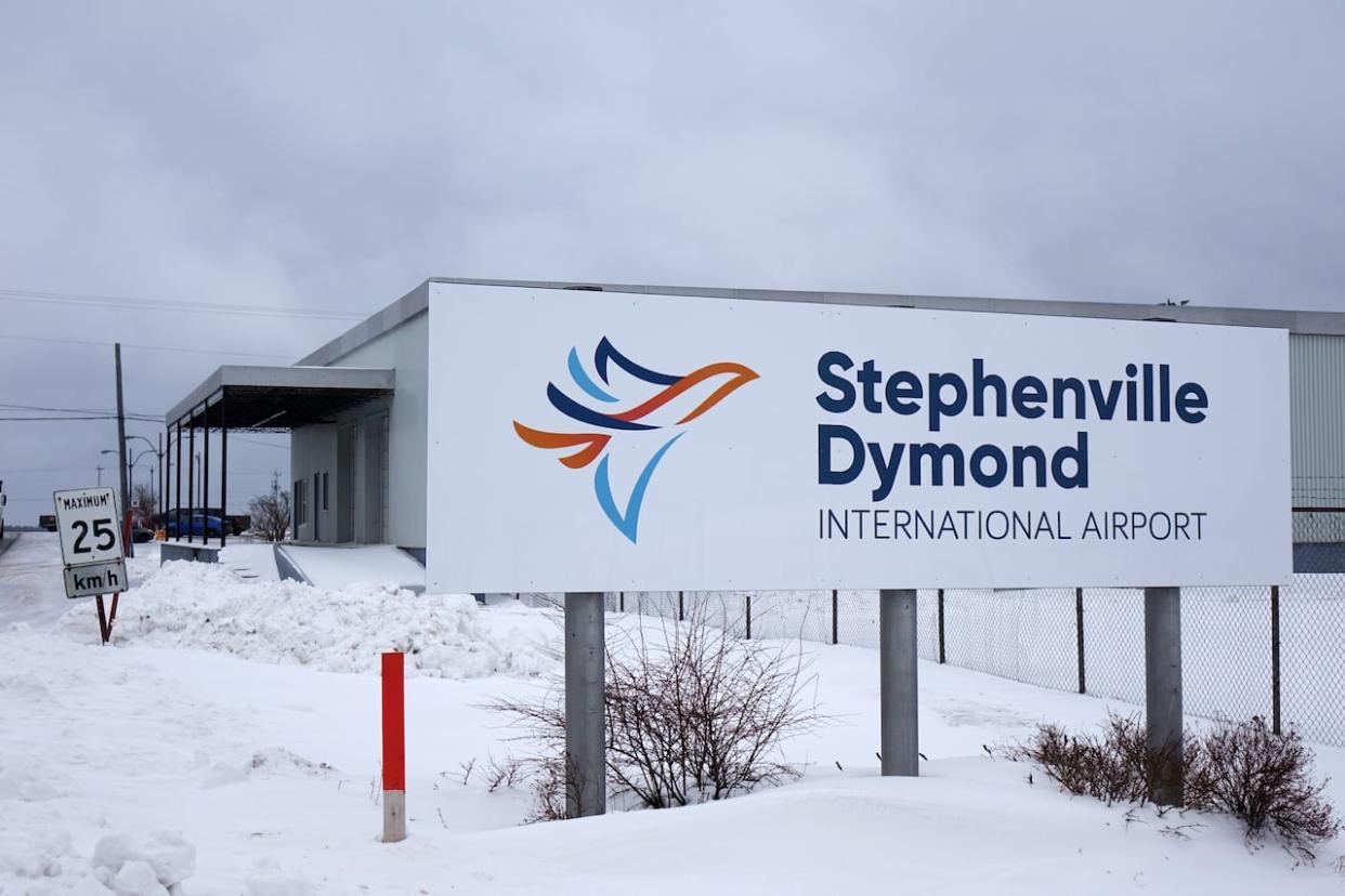 Ottawa businessman Carl Dymond closed the deal to acquire the Stephenville airport in August. (Patrick Butler/Radio-Canada - image credit)