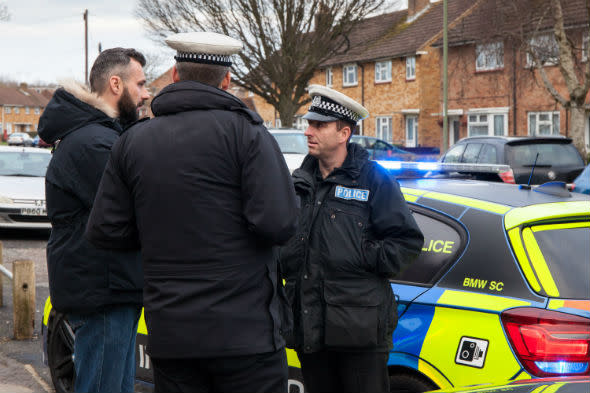 Police drug-driving patrol