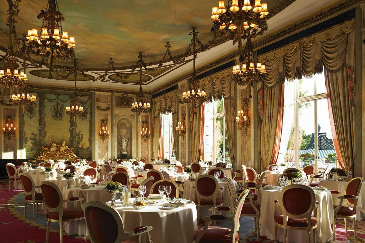 Luxury thrives: The Ritz London has seen a rise in visitor numbers to the hotel: The Ritz