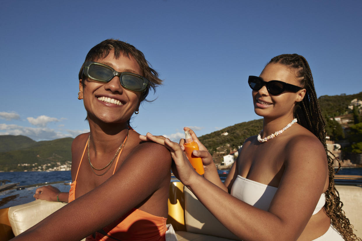 Sunscreen. Image via Getty Creative.