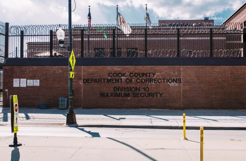 The exterior of Cook County Jail is seen in Chicago