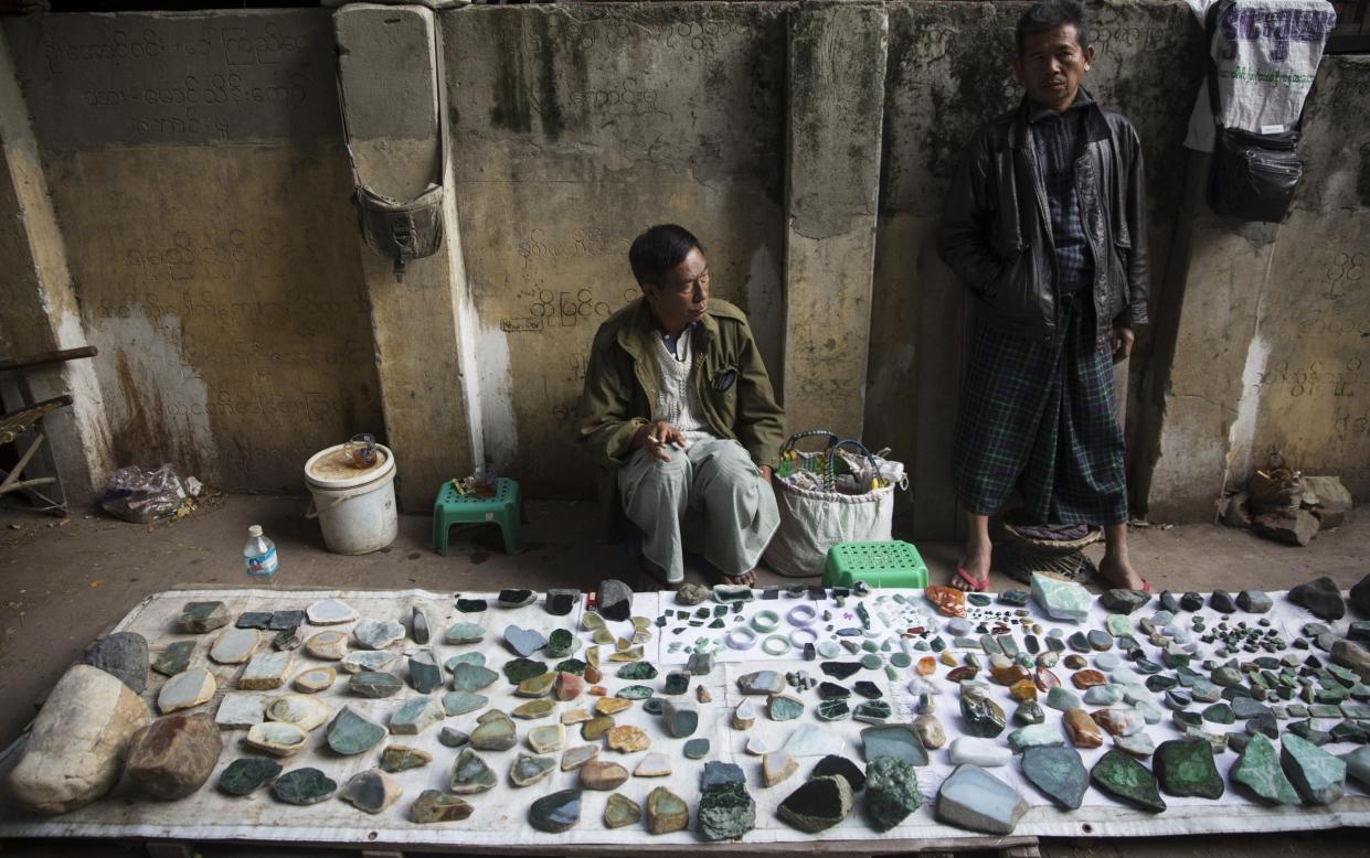 The jade industry is helping to keep the military afloat after it seized power in a coup earlier this year - Taylor Weidman /Bloomberg