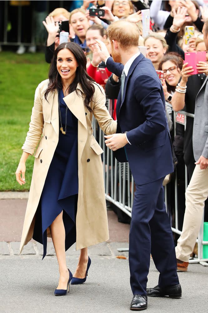 Meghan Markle and Prince Harry in Melbourne