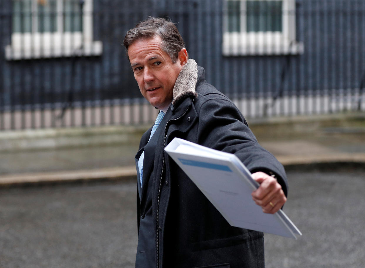 Barclays' CEO Jes Staley arrives at 10 Downing Street in London, Britain january 11, 2018. REUTERS/Peter Nicholls