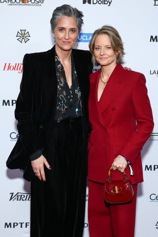 <p> Leon Bennett/Getty</p> Alexandra Hedison and Jodie Foster