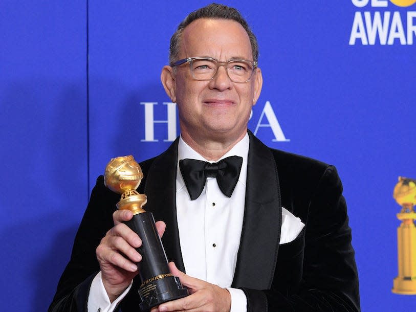 Tom Hanks Golden Globes