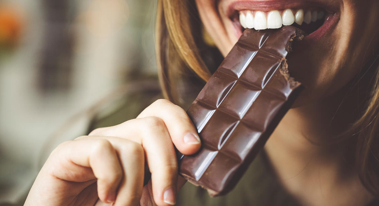 Cadbury's giant chocolate bar is on sale on Amazon, and we can't resist adding a few to our basket.  (Getty Images)