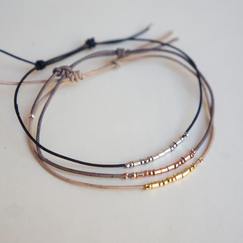 Morse Code Bracelet