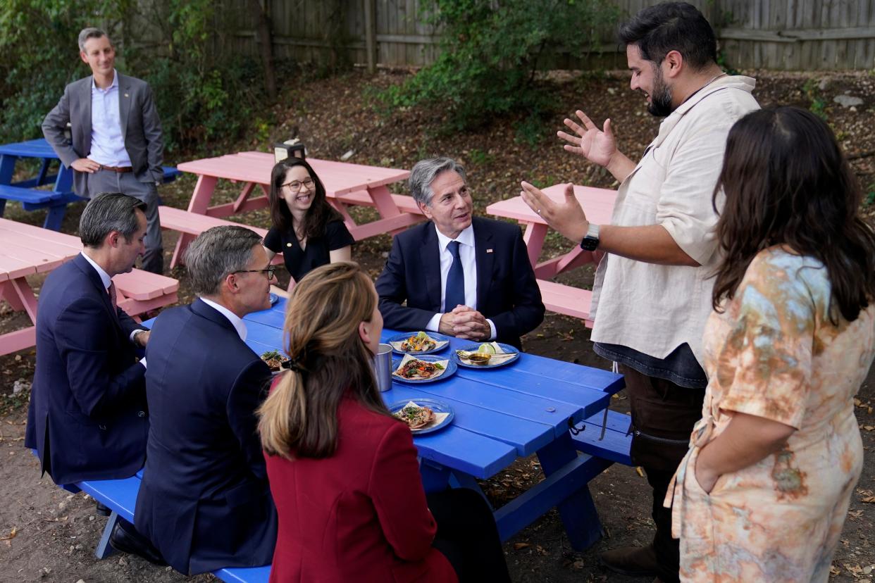 Not only did chef Edgar Rico of Nixta earn honors from Food & Wine this summer, he also got a visit from United States Secretary of State Antony Blinken.