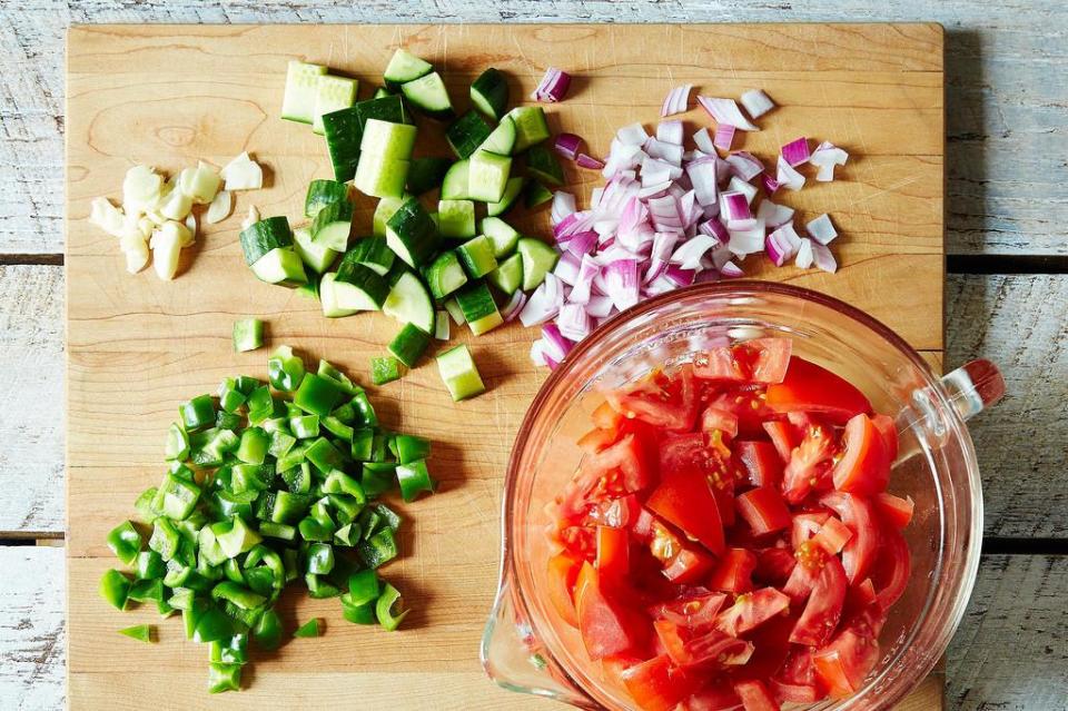 Chopped Ingredients