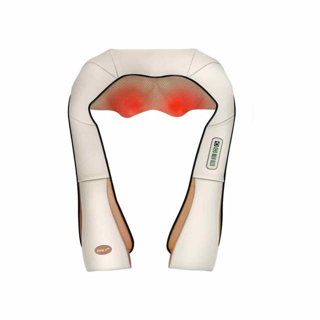 Resteck Massagers for Neck and Back with Heat - Deep Tissue 3D Kneading Pillow