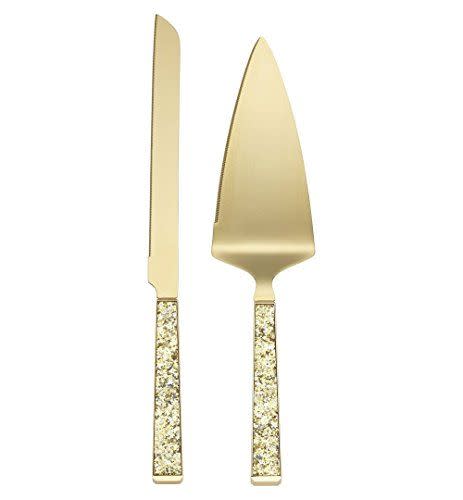 Kate Spade New York Simply Sparkling Cake Knife and Server