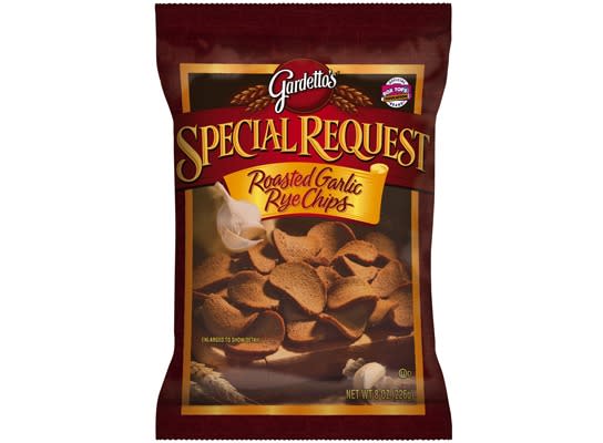 Carbs in Gardetto's Special Request Rye Chips, Roasted Garlic