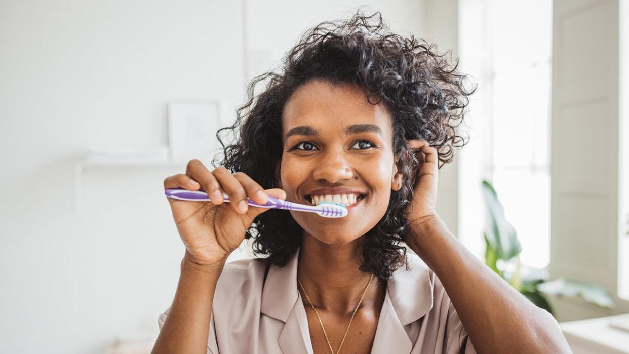 Optimal oral hygiene requires regular dental check-ups, proper brushing and flossing, and use of an antimicrobial mouthwash.