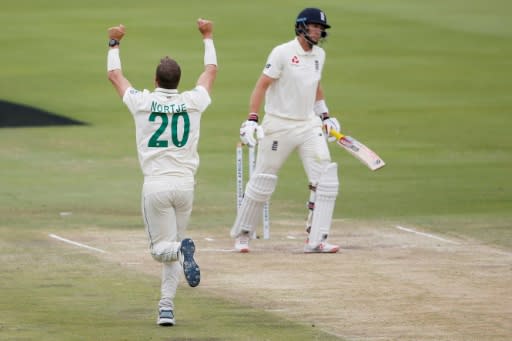 England captain Joe Root was caught for 29 runs in the second innings