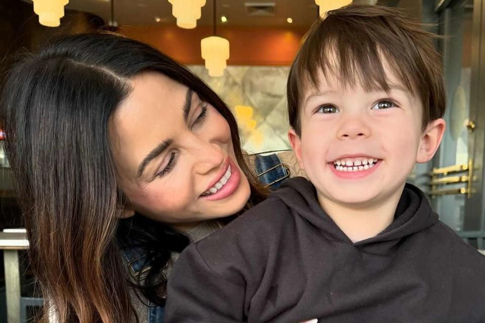 <p>jenna dewan/Instagram</p> Jenna Dewan celebrates son Callum