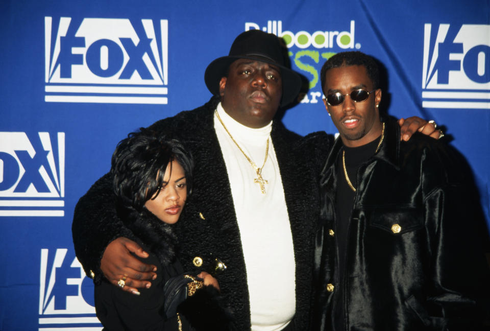 The Notorious B.I.G., Diddy, and Lil Kim. 