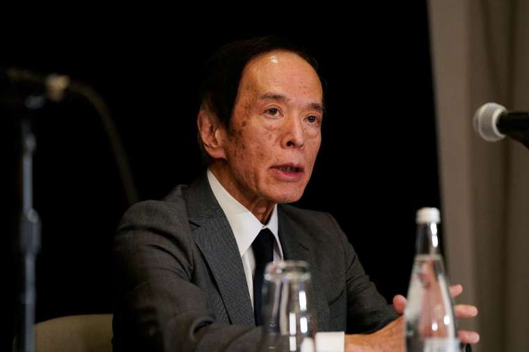 植田和男首次主持日銀會議，維持超寬鬆政策不變。(圖:REUTERS/TPG)