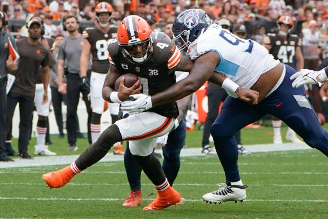 Browns said Deshaun Watson was medically cleared to play