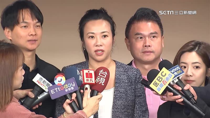 吳欣盈表示身為第三勢力，還是很關心台灣的未來。