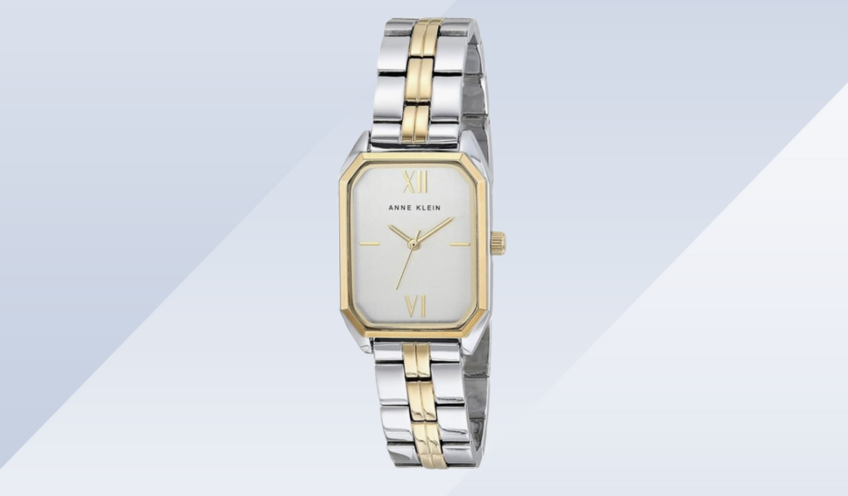 Anne Klein’s pretty bracelet watch is only  (that’s nearly 50% off) — and it’ll arrive in time with Prime