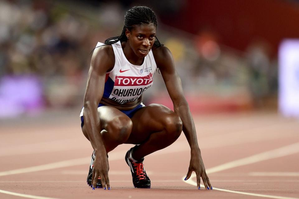 Christine Ohuruogu overturned an Olympic ban (Adam Davy/PA) (PA Archive)