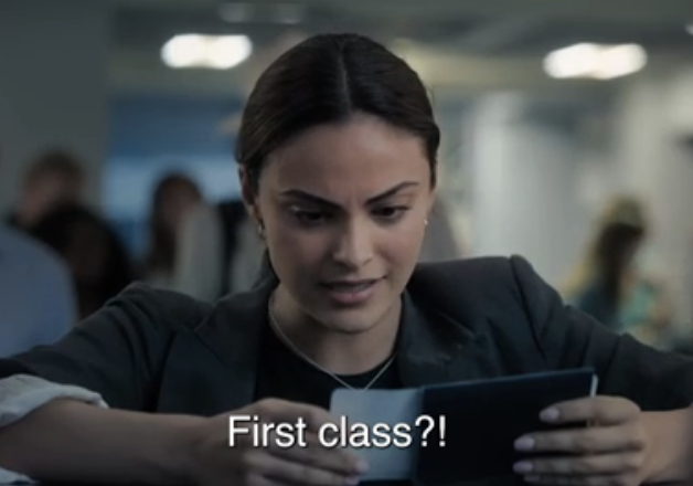 Camila Mendes in "Upgraded"