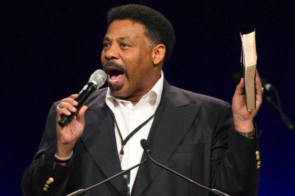<p>Robert Daemmrich Photography Inc/Corbis via Getty</p> Dr. Tony Evans, who recently stepped down from his role as senior pastor at the Oak Cliff Bible Fellowship Church
