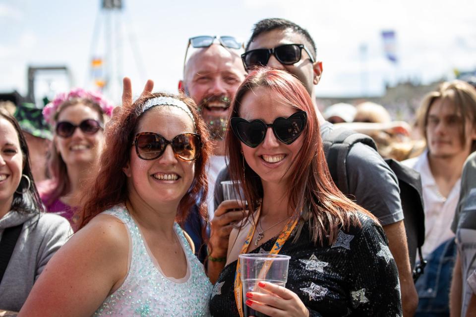 Fans enjoying McFly who performed at the Castle StagePhotos by Alex Shute (Photo: Alex Shute)