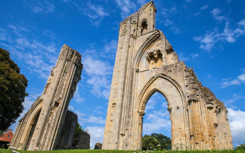 Ruins of Glastonbury Abbey - Getty