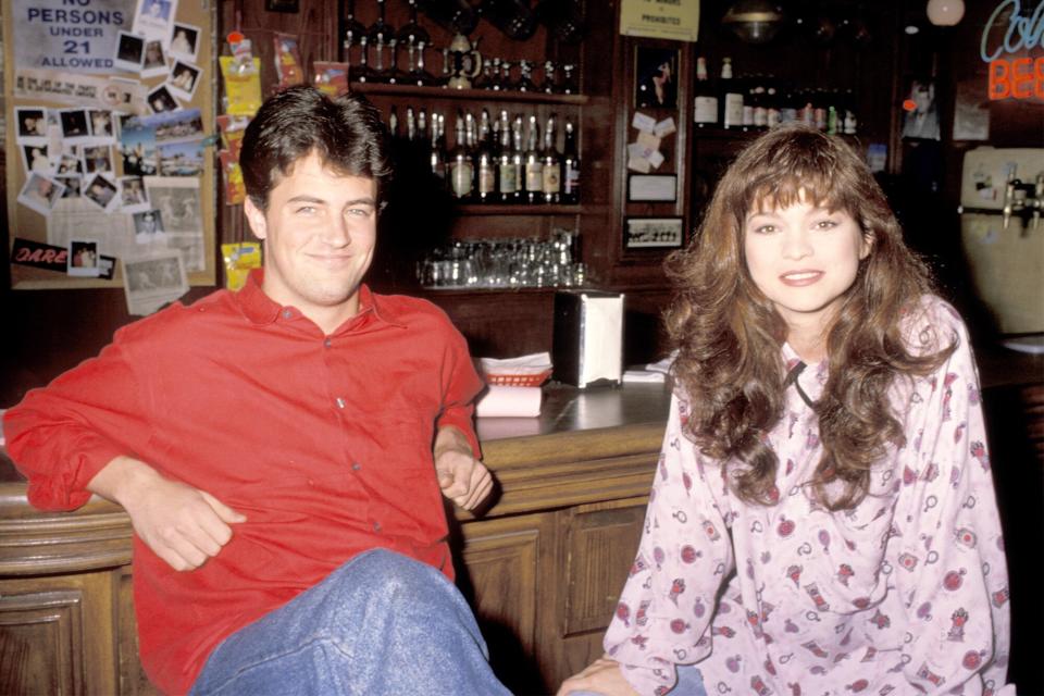 Valerie Bertinelli and Matthew Perry