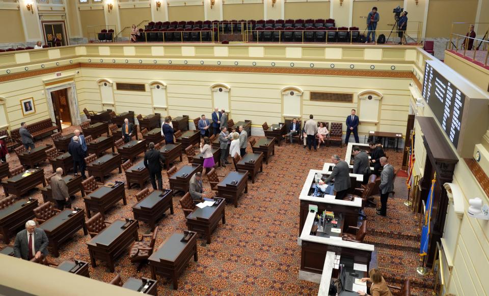 The Oklahoma Senate convenes Wednesday for a special session at the state Capitol.