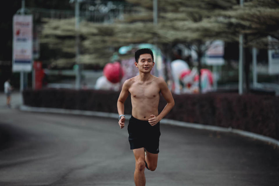 Gordon represented Singapore at the SEA Games in 2019, participating in the men's marathon event. 