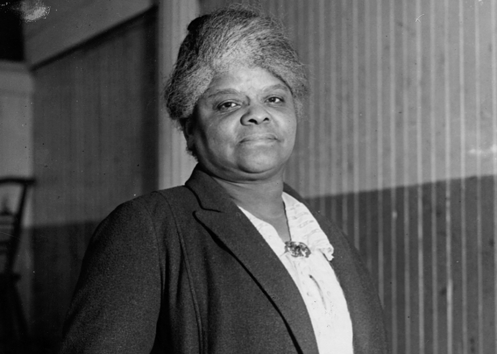 Ida B. Wells poses for a portrait.