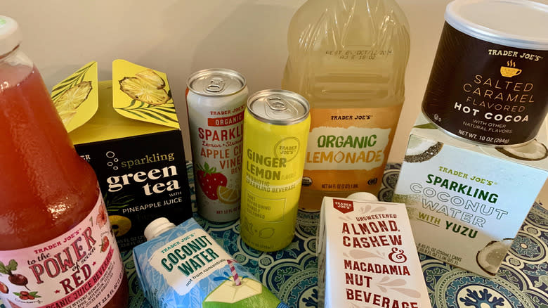 Trader Joe's Nonalcholic beverages